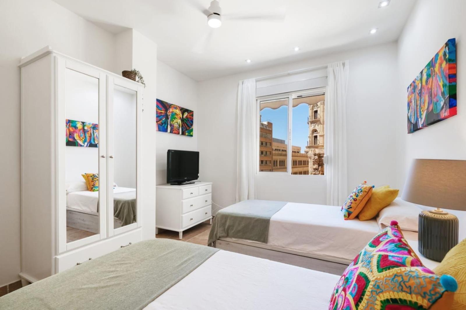 Nt Centro Ciudad - Catedral & Parking Apartment Malaga Ngoại thất bức ảnh